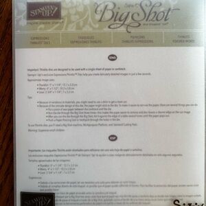Stampin' Up! Expressions Thinlits Dies
